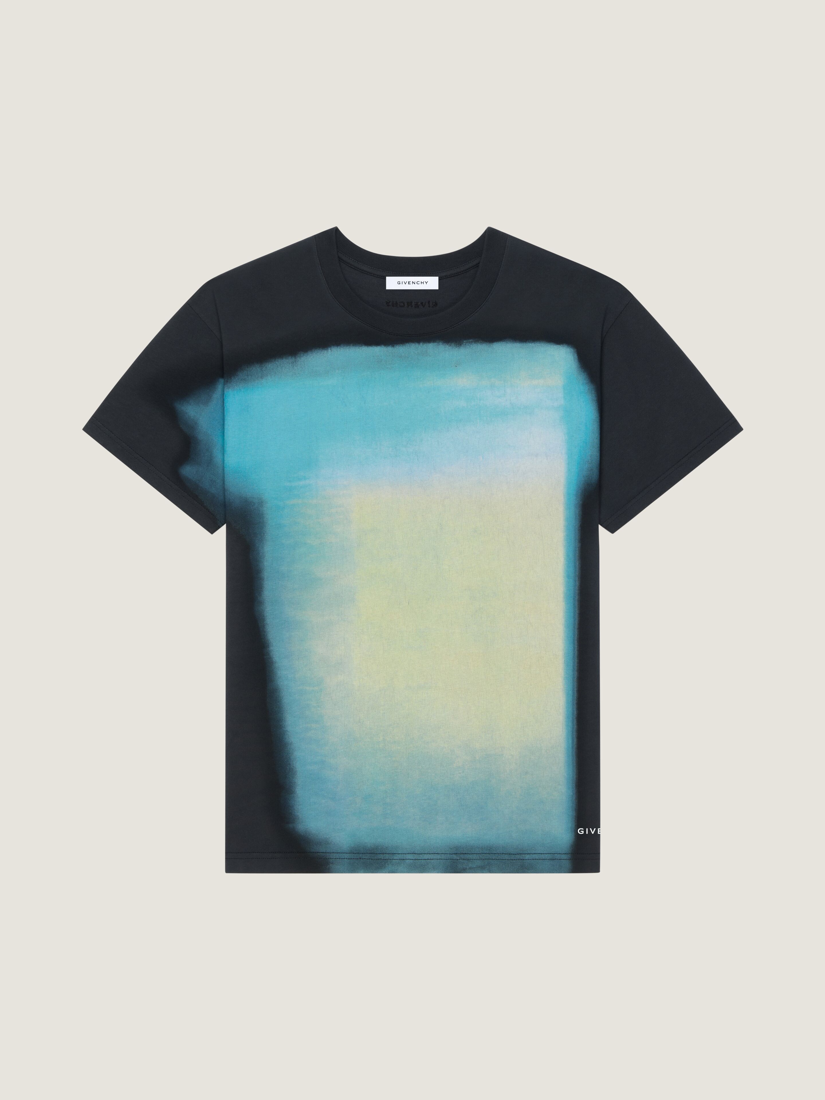 T-shrit in cotton with Afternoon Light print